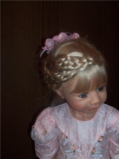 Прическа для кукол