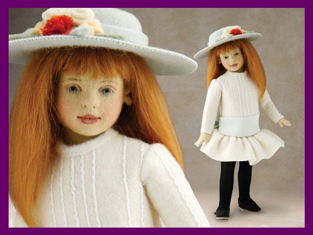 Валянные куклы из шерсти Мэгги Яконо, Maggie Iacono dolls (фото 5)