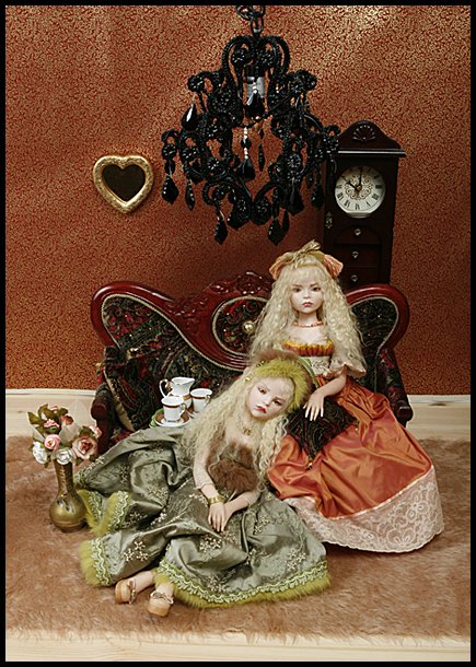 Чудо художница - Dale Zentner (dolls). Авторские куклы Дейл Зентнер