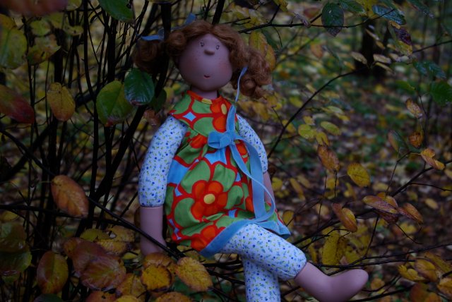 Может быть Janni, а может быть...Коричка? Игровая кукла от Zwergnaze