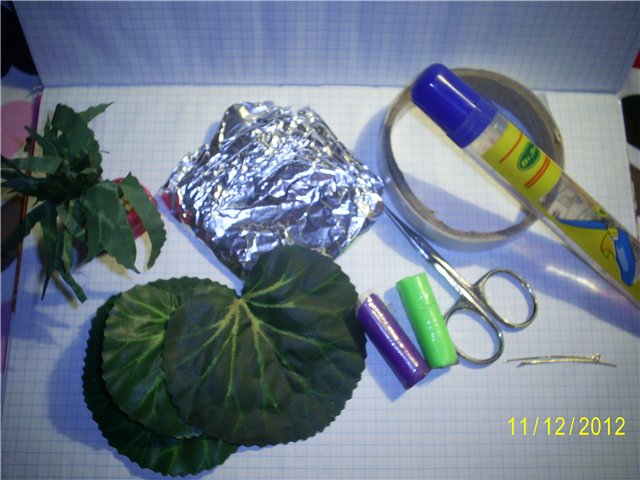 Мастер-класс. Создаём Уют: Как без особых затрат сделать комнатный цветок для кукол