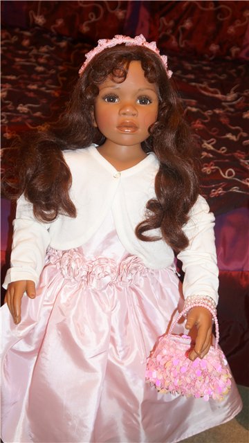 MARI - юная Леди из высшего общества, фарфоровая кукла от Pamela Erff (фото 8)