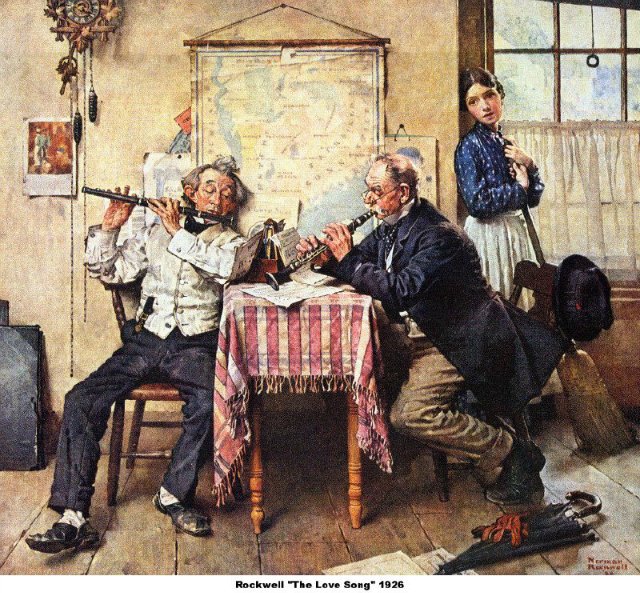 Марк Твен американской живописи. Лиричная и живая старая Америка Нормана Роквелла