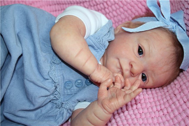 Кукла реборн Рози, маленький комочек счастья