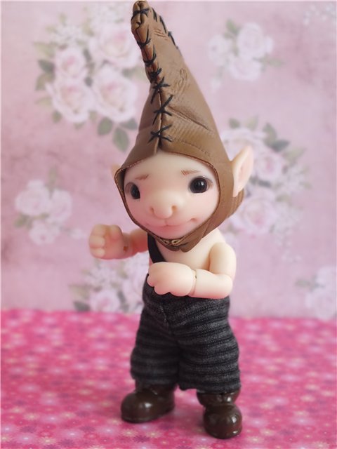 А кто к нам приехал!... Крошка гном Бильбо от Dream High Studio (фото 10)