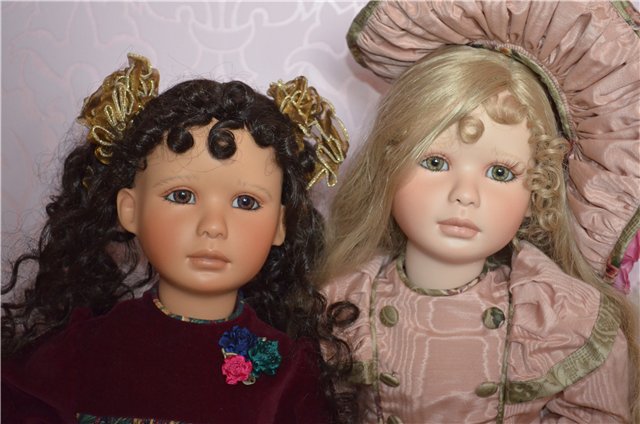 Холли. Коллекционные куклы от Вирджинии Тернер - Холли и Каролина (фото 3)