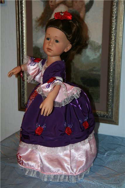Мисс Рококо — Одежда и обувь для кукол своими руками: фото (фото 10)