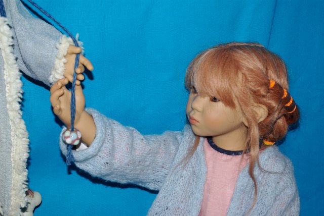 Сравниваем кукол Annette Himstedt 2002 и 2004 года. Efi, Pauline (фото 4)