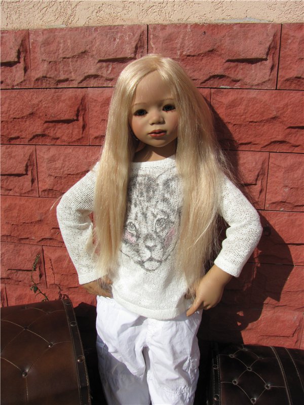 Вспоминая теплые дни. Полуденные танцы кукол Annette Himstedt