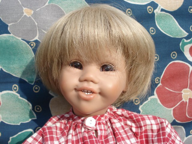 Знакомство с куклами Anni Aegerter фирмы Schmider Creativ. Тони - образ Пеппи или подружки Тома Сойера