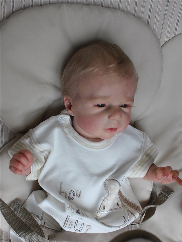 Любим. Мамина любимка. Кукла реборн Анастасии Гангало (фото 4)