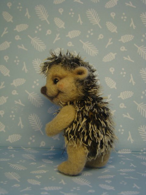 Ёжик. Авторская игрушка Ольги Чернухо (фото 10)