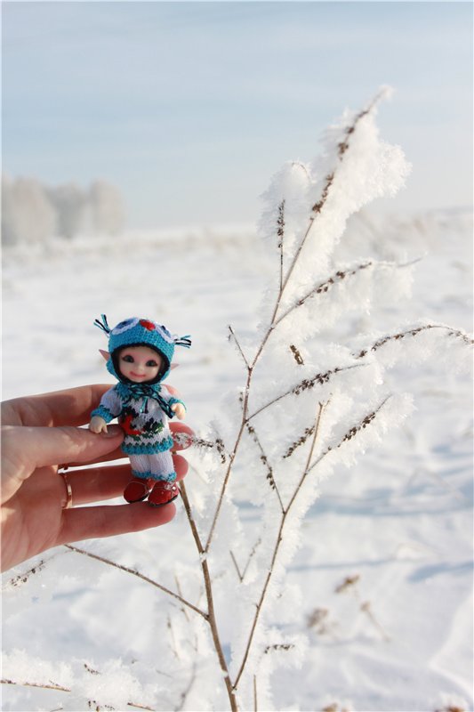 Зимняя прогулка моих крошек! Реалпуки Pupu и реалпуки Сосо