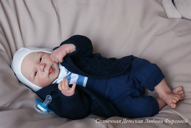 Малыш реборн Эмиль (Cathy by Olga Auer) от Любови Фирсовой