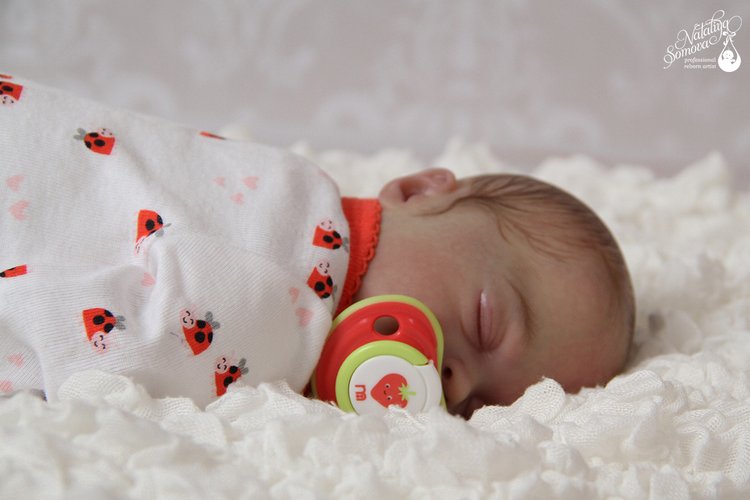 Моя маленькая ягодка Яна. Кукла реборн Наталии Сомовой