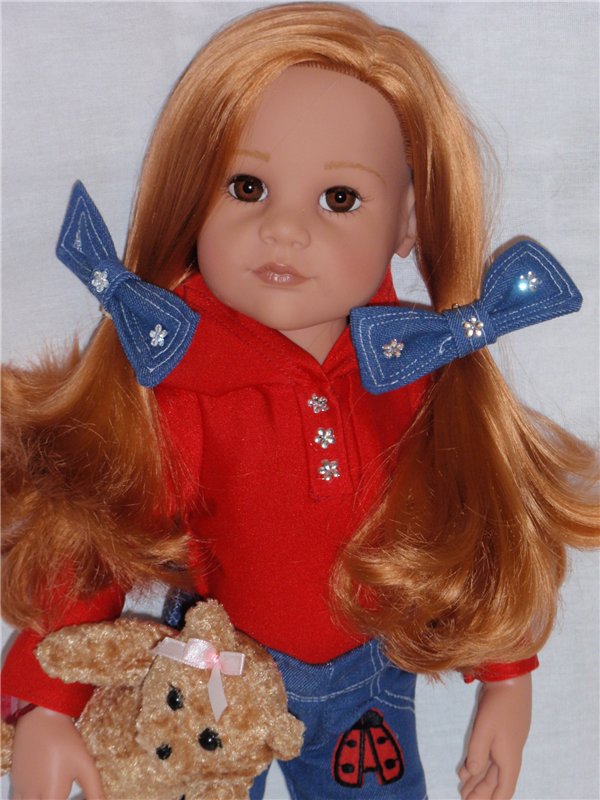 Джинсовая мода для Готц — Одежда и обувь для кукол своими руками: фото (фото 4)