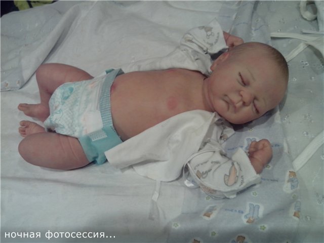 Маленький малыш реборн Андрейка, молд Жульен (фото 8)