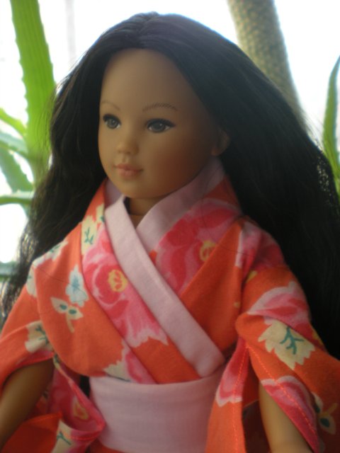 Амин линь и новое кимоно, куколки компании unimax дизайнер Heidi Ott