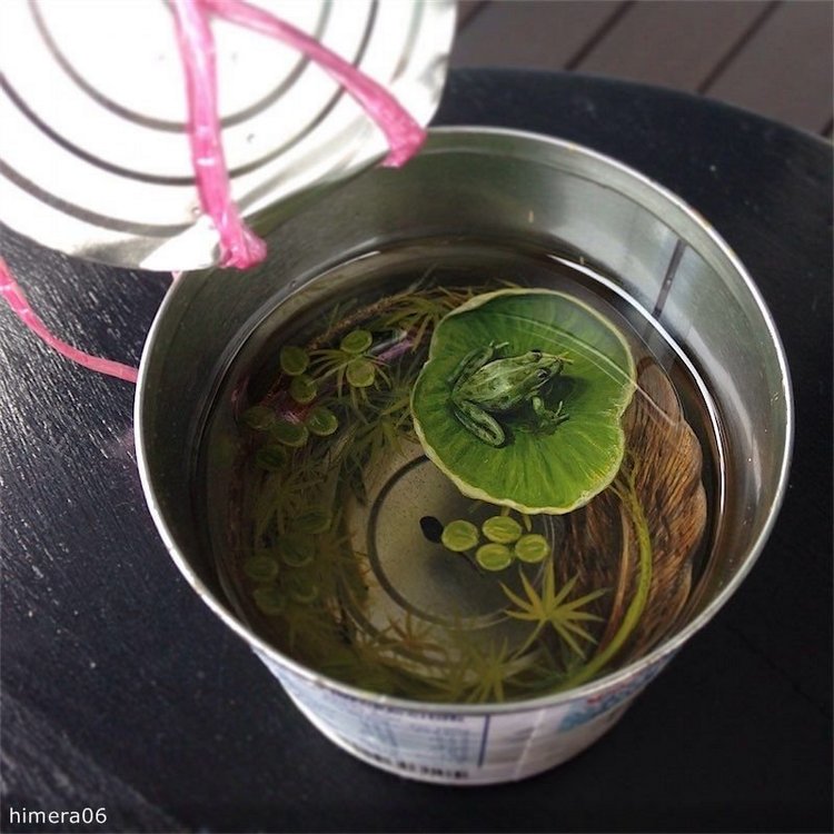 Живопись акрилом и лаком от Кенга Лая (Keng Lye)