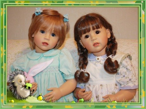 Гляжусь в тебя как в зеркало... Три сестрички от Sissel Bjorstadt Skille (фото 5)