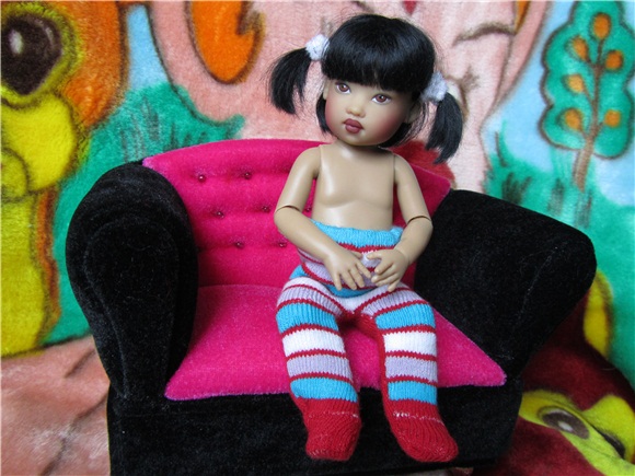 Маленькая история о маленькой девочке. Коллекционная кукла от Helen Kish (фото 4)