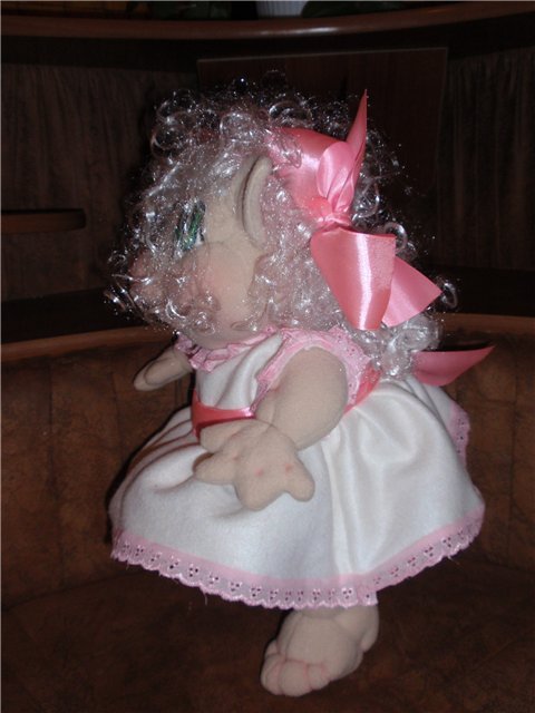 Троллик Кузя и его маленькая сестричка кудряшка Сью. Авторские игрушки Юлии Воздвиженской