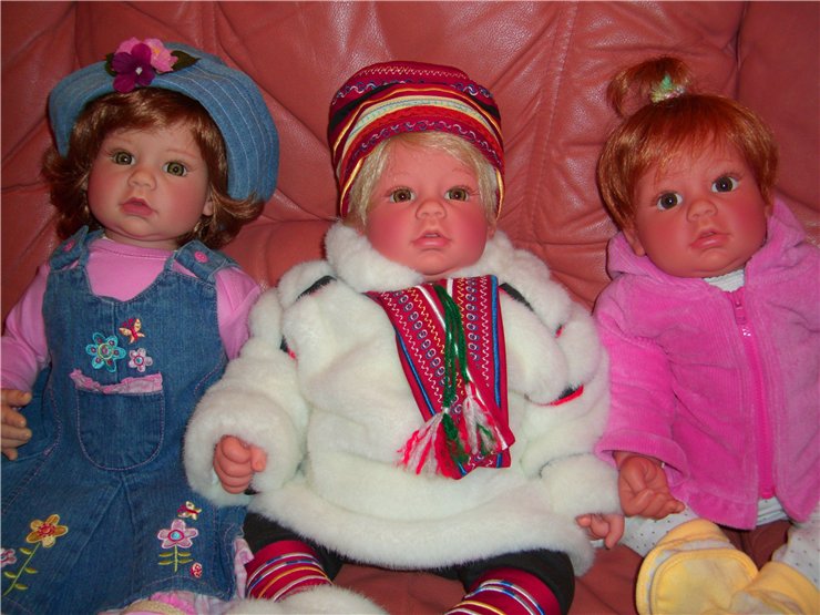 Чип и Дейл и другие... Мои Миддлтошки (часть 3-я). Коллекционные куклы Lee Middleton