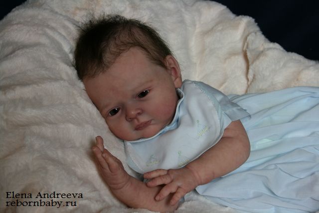 Малыш Джейкоб. Кукла реборн Елены Андреевой (фото 4)