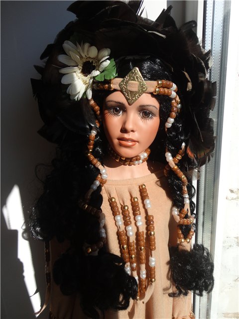 Песок Пустыни - фарфоровая кукла от Русти (фото 8)