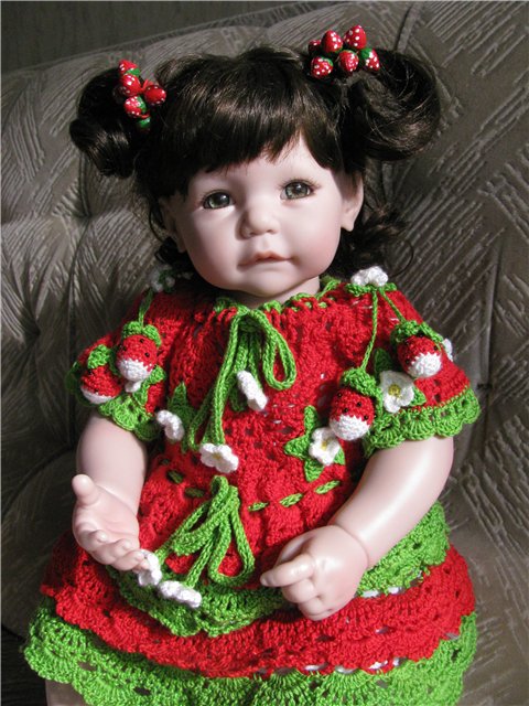 Платья для моих кукол.Вязалочки от Татьяны (фото 3)