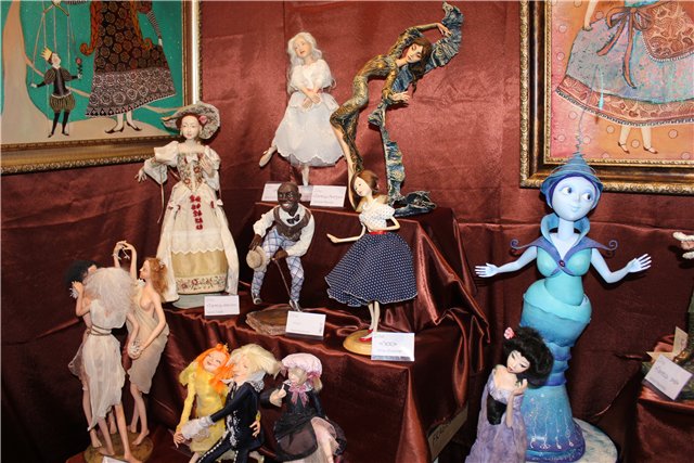 Крупнейшая выставка кукол в Украине «Модна Лялька» 2012, часть 1