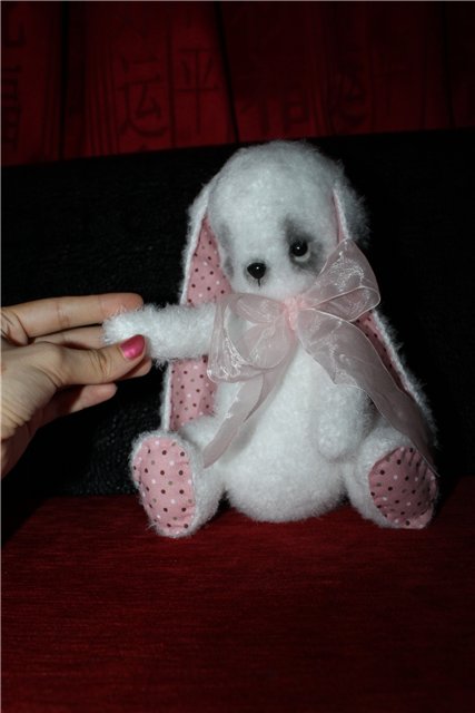 Зайка Зефирка и наши четверняшки. Игрушки вязанныые крючком (фото 2)