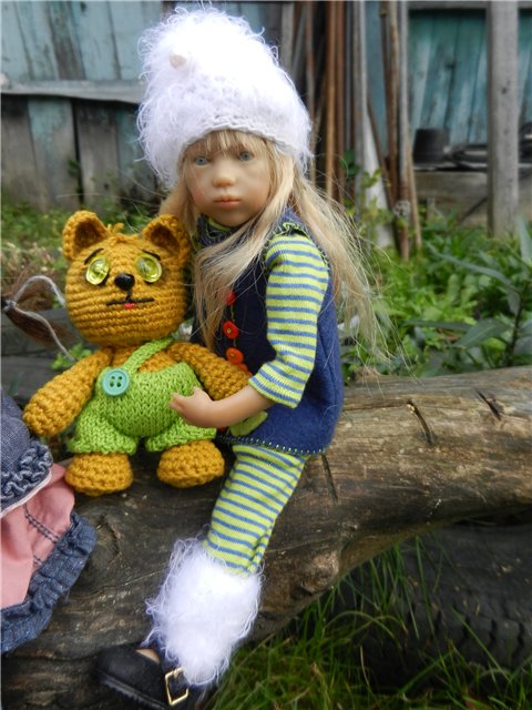 Мои крохотульки на природе. Клубные куколки от Аннет Химштед