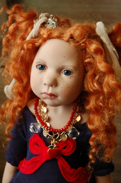 Сегодня вечером, для вас выступает Litten и её дрессированные ёжики. Коллекционная кукла Zwergnase