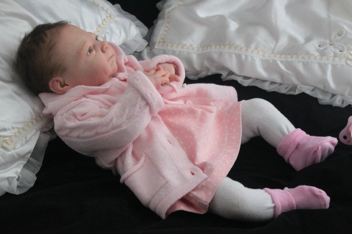 Девочка Ника. Куколка реборн Вишни Виктории