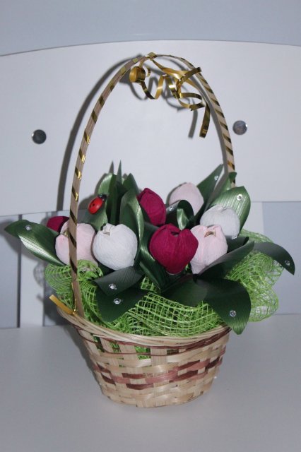 Букетик из конфет — Другие хобби и увлечения: сад (фото 3)