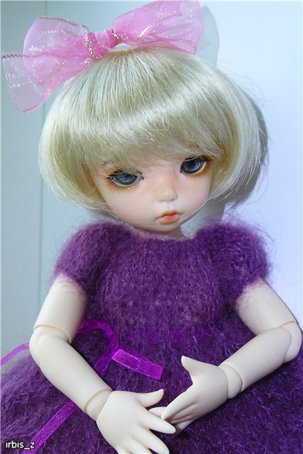 Фиолетовая Снежинка или Новый образ Миланки (LittleFee Leah) | Бэйбики Фиолетовая Снежинка или Новый образ Миланки (LittleFee Leah) (фото 10)