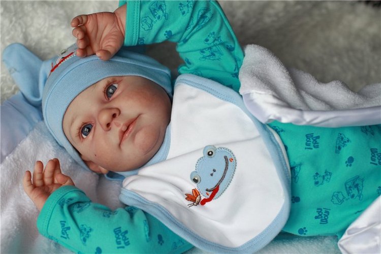 Фёдор. Кукла реборн Э. Аредаковой (фото 2)