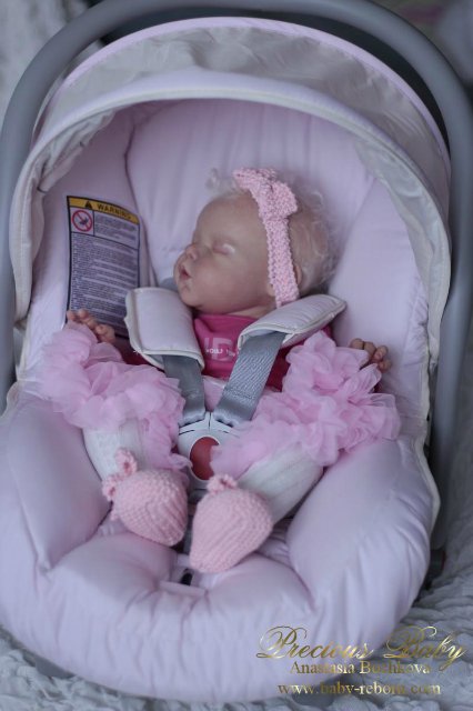 Маленькая снежинка! Кукла реборн Анастасии Бочковой
