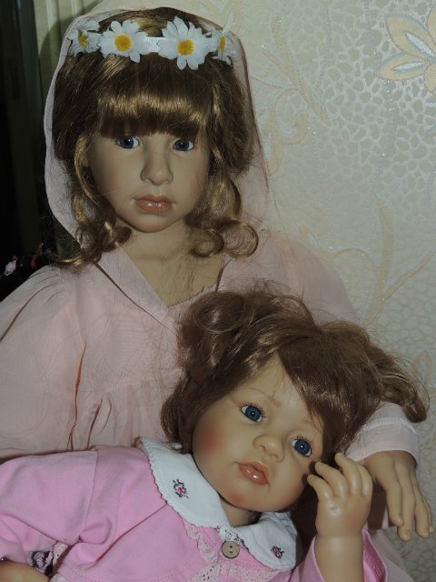 Нежная малышка Надюша от Bettine Klemm