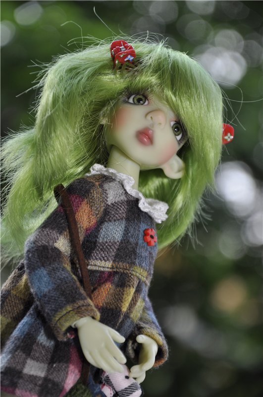 Новое платье-новый образ! Зеленая Коричка от Кайе Виггз