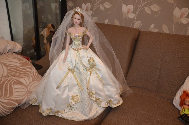 Фарфоровая кукла, невеста The Ashton-Drake Galleries