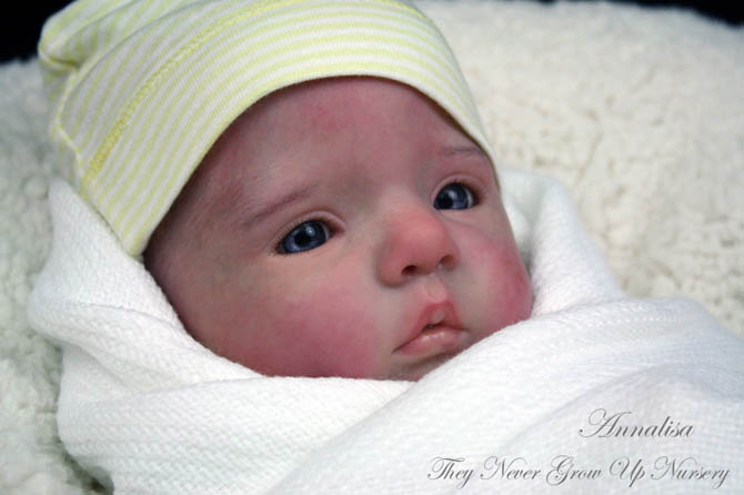 Новый молд куклы реборн Анна-Лиза от Дианны Эффнер