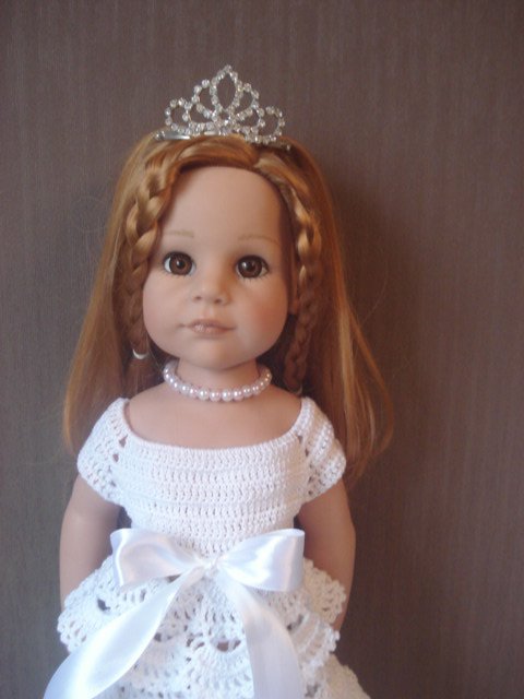 Белое кружево. Вязание для кукол Готц | Бэйбики Белое кружево. Вязание для кукол Готц (фото 8)