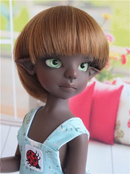 Орешек в шоколаде или Уголёк! Nutmeg dark tan от Kaye Wiggs (фото 8)