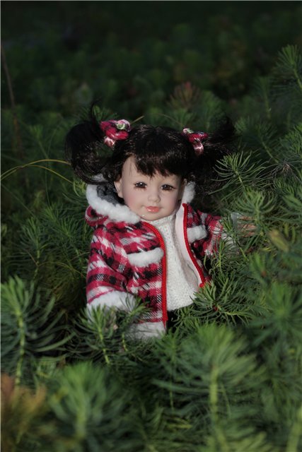 Ходит осень по дорожке... Мари и Катрина от Adora на осенней прогулке (фото 10)