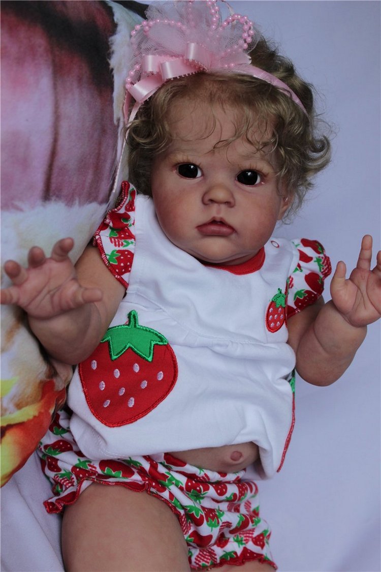 Блондинка Эллочка. Кукла реборн Светланы Преображенской (фото 9)