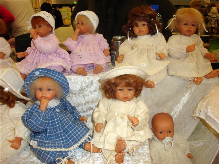 Международная выставка кукол в Ahoy Rotterdam (Нидерланды) 28-29 октября 2011 г. Часть вторая | Бэйбики Международная выставка кукол в Ahoy Rotterdam (Нидерланды) 28-29 октября 2011 г. Часть вторая