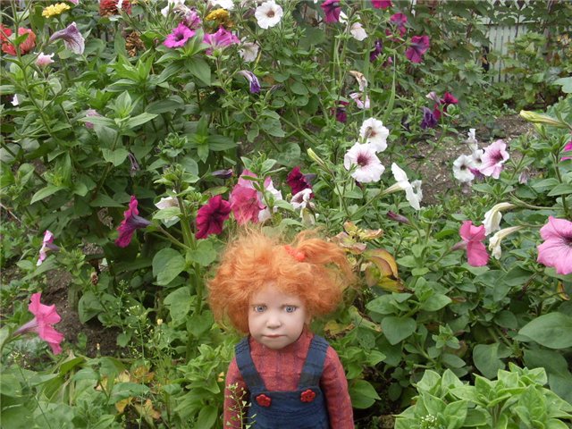 Моя подруга Осень. Коллекционная кукла (фото 9)