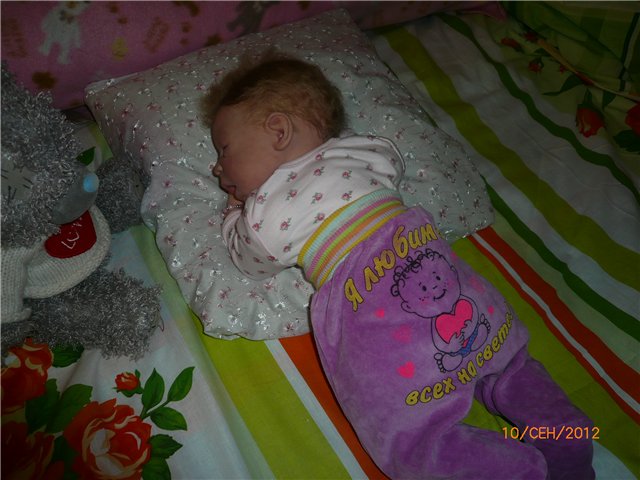 Моя маленькая новорожденная дочка - кукла реборн Ляля | Бэйбики Моя маленькая новорожденная дочка - кукла реборн Ляля